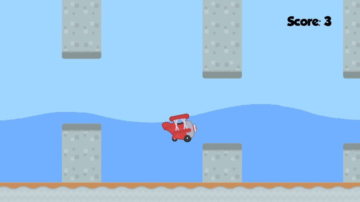 Flappy plane